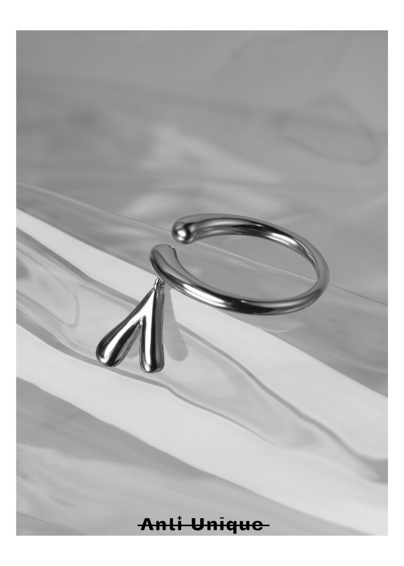 「Diverse Hearts」Silver Sister Ring Set Adjustable